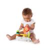 imageBright Starts Tiny Trek 2in1 Baby Activity Walker with Toy Station Adjustable Height and EasyFold Frame Jungle Vines Age 6 MonthsZig Zag Zebra