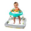 imageBright Starts Tiny Trek 2in1 Baby Activity Walker with Toy Station Adjustable Height and EasyFold Frame Jungle Vines Age 6 MonthsZig Zag Zebra