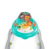 imageBright Starts Tiny Trek 2in1 Baby Activity Walker with Toy Station Adjustable Height and EasyFold Frame Jungle Vines Age 6 MonthsZig Zag Zebra