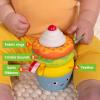 imageBright Starts Treat Tower Stacking Toy with Teether in Cupcake and Donut Shapes Develop Fine Motor Skills Unisex 6 MonthsTreat Tower