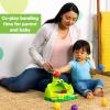 imageBright Starts Tropical Twirl Ball Play Toy with Lights ampamp Music 5 Balls Included Unisex 6 MonthsPoppin Ball Frog