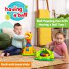 imageBright Starts Tropical Twirl Ball Play Toy with Lights ampamp Music 5 Balls Included Unisex 6 MonthsPoppin Ball Frog