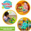 imageBright Starts Tropical Twirl Ball Play Toy with Lights ampamp Music 5 Balls Included Unisex 6 MonthsPoppin Ball Frog