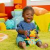 imageBright Starts Unicorn Sparkle ampamp Shine Plush TakeAlong Stroller or Carrier Toy Ages 0 Month PinkGiraffe