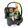 imageBright Starts Unicorn Sparkle ampamp Shine Plush TakeAlong Stroller or Carrier Toy Ages 0 Month PinkGiraffe
