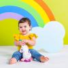 imageBright Starts Unicorn Sparkle ampamp Shine Plush TakeAlong Stroller or Carrier Toy Ages 0 Month PinkUnicorn