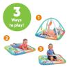imageBright Starts Wild Wiggles Baby Activity Gym ampamp Play Mat with FoldingToy bar Newborn and up  Green 185 x 291 x 291Jungle Jubilee