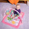 imageBright Starts Wild Wiggles Baby Activity Gym ampamp Play Mat with FoldingToy bar Newborn and up  Green 185 x 291 x 291Pink Palms