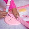 imageBright Starts Wild Wiggles Baby Activity Gym ampamp Play Mat with FoldingToy bar Newborn and up  Green 185 x 291 x 291Pink Palms