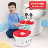 imageDisney Baby Finding Nemo My Size Potty Training Toilet by Bright Starts Toddler Potty Chair with Flushing ampamp Cheering Sounds Removable Seat with Splash Guard ampamp Handles Ages 18 Months Up to 50 lbsMickey