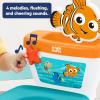 imageDisney Baby Finding Nemo My Size Potty Training Toilet by Bright Starts Toddler Potty Chair with Flushing ampamp Cheering Sounds Removable Seat with Splash Guard ampamp Handles Ages 18 Months Up to 50 lbsNemo