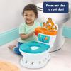 imageDisney Baby Finding Nemo My Size Potty Training Toilet by Bright Starts Toddler Potty Chair with Flushing ampamp Cheering Sounds Removable Seat with Splash Guard ampamp Handles Ages 18 Months Up to 50 lbsNemo
