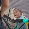 imageDisney Baby Finding Nemo Pop N Play Deluxe Portable Playard by Bright Starts PopandFold Baby Beach Tent UVAUVB Protection IndoorOutdoor 6 MonthsBlue Deluxe Playard