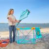 imageDisney Baby Finding Nemo Pop N Play Deluxe Portable Playard by Bright Starts PopandFold Baby Beach Tent UVAUVB Protection IndoorOutdoor 6 MonthsFinding Nemo