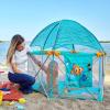 imageDisney Baby Finding Nemo Pop N Play Deluxe Portable Playard by Bright Starts PopandFold Baby Beach Tent UVAUVB Protection IndoorOutdoor 6 MonthsFinding Nemo