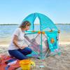 imageDisney Baby Finding Nemo Pop N Play Deluxe Portable Playard by Bright Starts PopandFold Baby Beach Tent UVAUVB Protection IndoorOutdoor 6 MonthsFinding Nemo