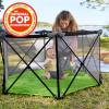 imageDisney Baby Finding Nemo Pop N Play Deluxe Portable Playard by Bright Starts PopandFold Baby Beach Tent UVAUVB Protection IndoorOutdoor 6 MonthsGreen
