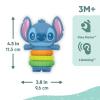 imageDisney Baby Stitch Tropical Teethe Rattle ampamp Teether by Bright Starts Pineapple Shaped Activity Teether Toy for Newborns and UpTwistaStitch Fidget Toy