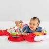 imageStarts Sesame Street Tummy Time Elmo Prop Mat with 3 Detachable Newborn Toys and Multiple Textures and Flaps for Baby Gyms and Playmats