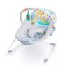 imageBright Starts Baby Bouncer Soothing Vibrations Infant Seat  Removable Toy Bar Nonslip Feet 06 Months Up to 20 lbs Rainforest VibesSafari Fun