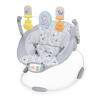 imageBright Starts Disney Baby Winnie The Pooh Baby Bouncer Soothing Vibrations Deluxe Infant Seat  Faux Suede Music Removable Toy Bar 06 Months 620 lbs Dots ampamp Hunny PotsWinnie the Pooh  Classic Pals