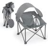imageBright Starts Disney Finding Nemo Pop N Chill Travel Seat IndoorOutdoor Use Infant Seat with UPF 50 Canopy Blue Ages 06 MonthsGrey