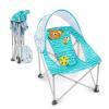 imageBright Starts Disney Finding Nemo Pop N Chill Travel Seat IndoorOutdoor Use Infant Seat with UPF 50 Canopy Blue Ages 06 MonthsNemo
