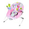 imageBright Starts Pink Paradise Portable Baby Bouncer with Vibrating Infant Seat and Toy Bar Max Weight 20 lbs Age 06 MonthsPink Paradise