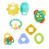 imageBright Starts Rattle and Teethe Chillable Baby Teether Pretty in Pink Ages 3 Months Teeth Relief