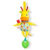 imageBright Starts Unicorn Sparkle ampamp Shine Plush TakeAlong Stroller or Carrier Toy Ages 0 Month PinkGiraffe