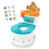 imageDisney Baby Finding Nemo My Size Potty Training Toilet by Bright Starts Toddler Potty Chair with Flushing ampamp Cheering Sounds Removable Seat with Splash Guard ampamp Handles Ages 18 Months Up to 50 lbsNemo