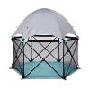 imageDisney Baby Finding Nemo Pop N Play Deluxe Portable Playard by Bright Starts PopandFold Baby Beach Tent UVAUVB Protection IndoorOutdoor 6 MonthsBlue Deluxe Playard