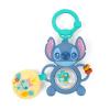 imageDisney Baby Stitch Tropical Teethe Rattle ampamp Teether by Bright Starts Pineapple Shaped Activity Teether Toy for Newborns and UpTummy Tumble Activity Toy
