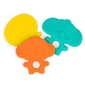 imageBright Starts Chill ampamp Teethe WaterFilled BPAFree Baby Teething Toy Ages 3 MonthsAnimals