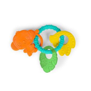 imageBright Starts Chill ampamp Teethe WaterFilled BPAFree Baby Teething Toy Ages 3 MonthsMonkey