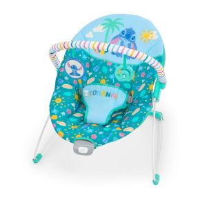imageBright Starts Disney Baby Minnie Mouse Baby Bouncer Soothing Vibrations Plush Infant Seat  Removable Toy Bar Nonslip Feet 06 Months Up to 20 lbs Spotty DottyStitch