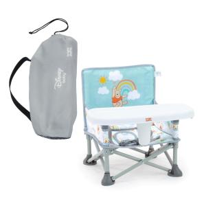 imageBright Starts Disney Minnie Mouse Pop N Sit Portable Booster IndoorOutdoor Use Floor Seat with Feeding Tray 6 Mos  3 YrsWinnie The Pooh