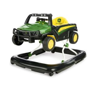 imageBright Starts John Deere 4in1 Gator Green Baby Activity Center ampamp Push Walker with Removable Interactive Steering Wheel Toy 6 Months and up