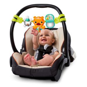 imageBright Starts OBall Flex n Go Activity Arch Stroller or Carrier TakeAlong Toy Ages Newborn Take Along
