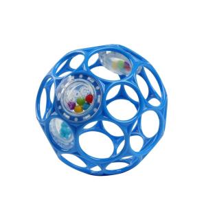 imageBright Starts Oball Grippin Goals Rattle Soccer Ball  Black ampamp White EasyGrasp Toy for Newborn and UpBlue