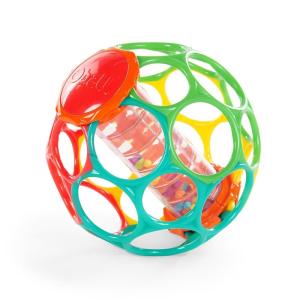 imageBright Starts Oball Grippin Goals Rattle Soccer Ball  Black ampamp White EasyGrasp Toy for Newborn and UpMulticolored
