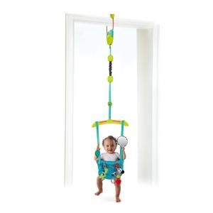 imageBright Starts Playful Parade Door Jumper for Baby with Adjustable Strap 6 Months and Up Max Weight 26 lbsBounce n Spring Deluxe