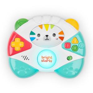 imageBright Starts Press ampamp Glow Spinner Cause and Effect Musical Baby Toy Age 6 MonthsGame Controller