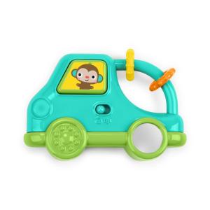 imageBright Starts Press ampamp Glow Spinner Cause and Effect Musical Baby Toy Age 6 MonthsSafari Driver