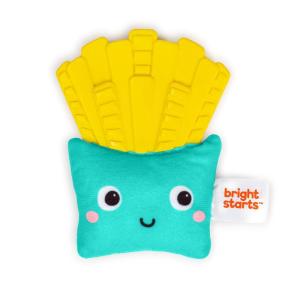 imageBright Starts SootheMate Plush Baby Teether Toy Unicorn Detachable PaciferShaped Teether for Newborns ampamp UpSmiles
