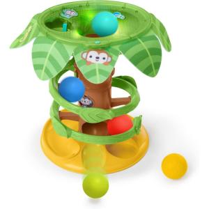 imageBright Starts Tropical Twirl Ball Play Toy with Lights ampamp Music 5 Balls Included Unisex 6 MonthsTropical Twirl Ball
