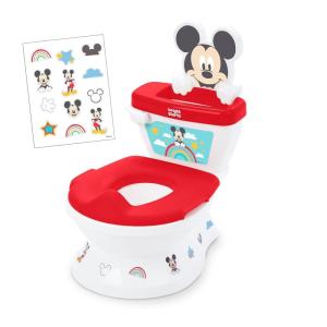 imageDisney Baby Finding Nemo My Size Potty Training Toilet by Bright Starts Toddler Potty Chair with Flushing ampamp Cheering Sounds Removable Seat with Splash Guard ampamp Handles Ages 18 Months Up to 50 lbsMickey
