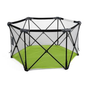 imageDisney Baby Finding Nemo Pop N Play Deluxe Portable Playard by Bright Starts PopandFold Baby Beach Tent UVAUVB Protection IndoorOutdoor 6 MonthsGreen