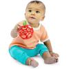 imageBright Starts Oball Easy Grasp Red Apple Teether Toy Hold My Own Collection BPA Free Unisex Newborn and UpApple