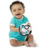 imageBright Starts Oball Easy Grasp Red Apple Teether Toy Hold My Own Collection BPA Free Unisex Newborn and UpBlack  White Soccer Ball